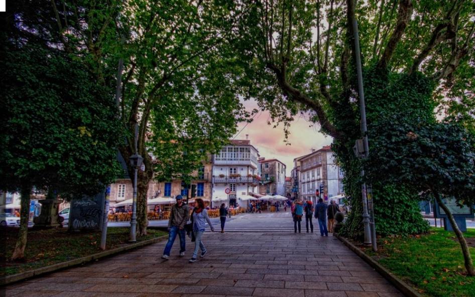 Apartmán "Porta Faxeira" Santiago de Compostela Pokoj fotografie